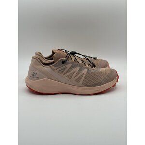 Salomon Women's Pale Pink Trail Running Sneakers with Coral Outsole